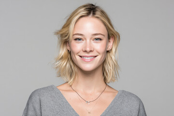 user profile featuring smiling individual highlighting their augmented reality rating and status set against clean