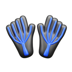 Virtually - AR-VR 3D Icon