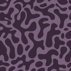 Organic Liquid Purple Camouflage Pattern