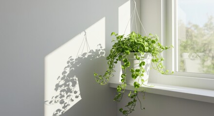 Industrial loft living room with exposed brick wall, metal furniture, and large windows flooding natural light.