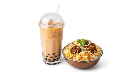 Bubble Tea and Biryani.