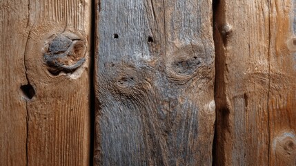 Fototapeta premium vintage wooden plank texture background with rustic details