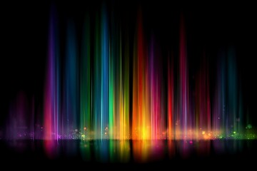 Chromatic Aurora Neo-Tokyo Nightscape