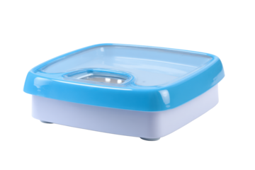 Blue Personal Scale on Transparent Background