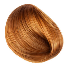 Naklejka premium Copper hair color sample