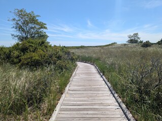 Overview of Sandy Hook, New Jersey - August 2025