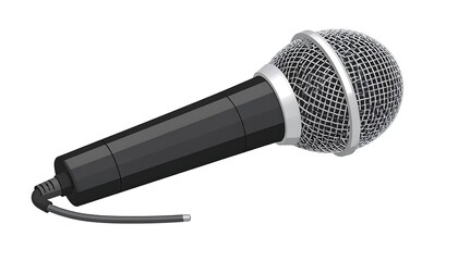 Microphone illustration
