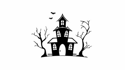 This vector illustration features a classic Halloween pumpkin carved into a glowing jack-o’-lantern, designed in a clean and modern style. The artwork showcases bold flat colors, smooth outlines, and 