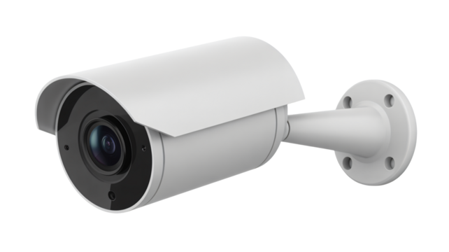 Modern security camera monitoring for safety and crime prevention