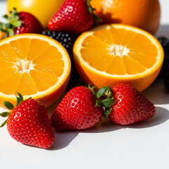 Fresh Fruit and Natural Colors