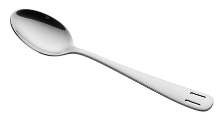 Isolated Silver Spoon
