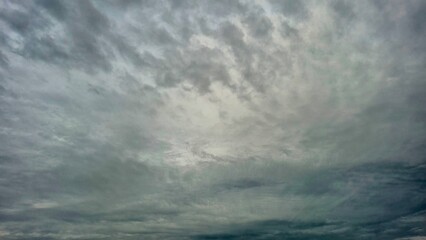 Soft Clouds in Overcast Atmosphere