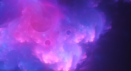 Abstract Creative Fractal Fantasy Background