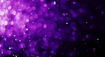 Purple light Bokeh Background 