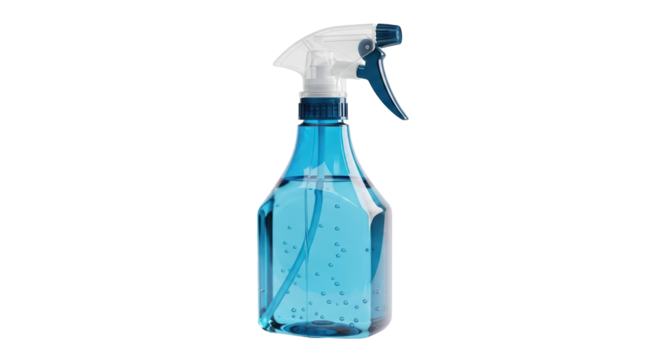 Isolated Cleaning Spray Bottle