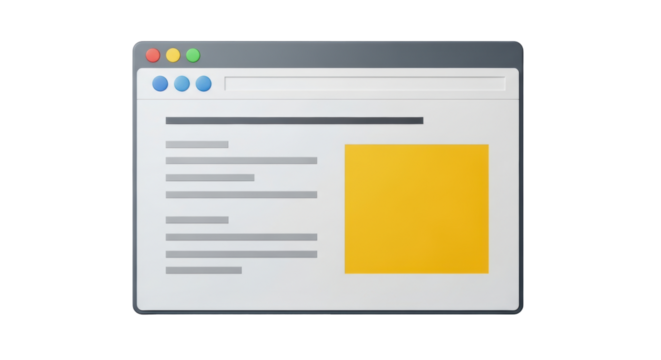 Isolated Web Browser Window