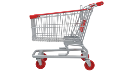 Isolated Shopping Cart