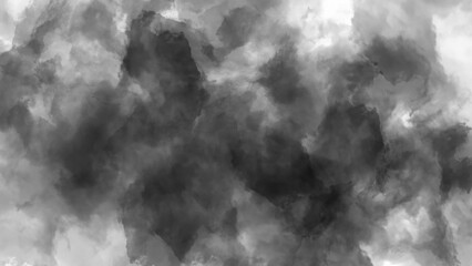 Abstract Grayscale Smoke Texture Background