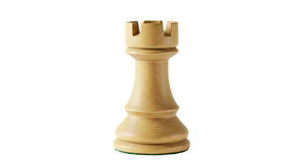 Isolated White Chess Rook