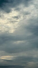 Gray Vertical Sky Cloud Cover
