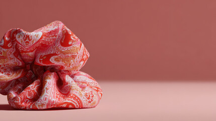 capture essence of summer trends  with focus on floral prints in clothing against clean ultrabright background