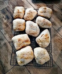 Polish everyday buns to eat
