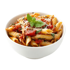 A delightful bowl of pasta [Transparent Background PNG]