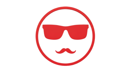 Isolated Man Face Icon