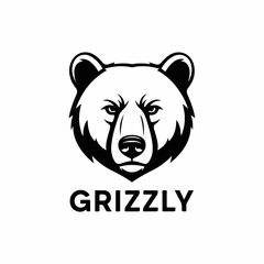 bear head vector, Bear logo