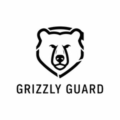 Vector illustration of a bear, Bear logo