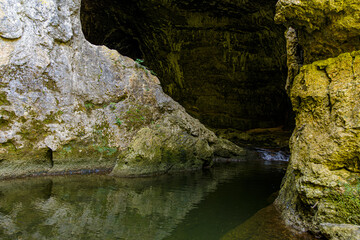 Rakov Škocjan, spring of river Rak,  Slovenia, 08.08.2025
