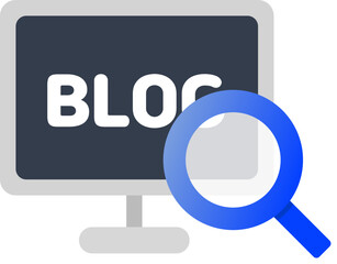 magnifying glass with word