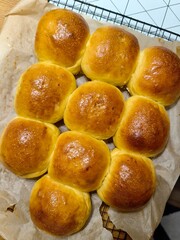 Polish Orange Burger Buns