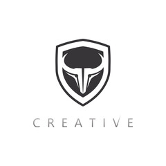 Bold and powerful bull head logo icon for strong visual identity concepts