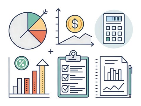 Financial data visualization and analysis tools collection