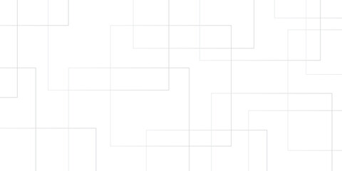 Digital lines pattern businesses technology concept. Architecture building construction structure pattern. White color technology concept geometric line vector background. square lines pattern