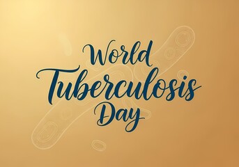 World tuberculosis day celebration design for awareness campaigns and health posters