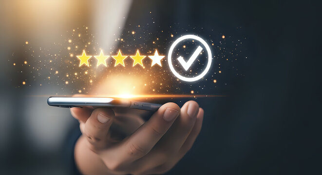 Achieve peak customer satisfaction with this stunning 5-star rating and positive feedback, driving business growth and loyalty.