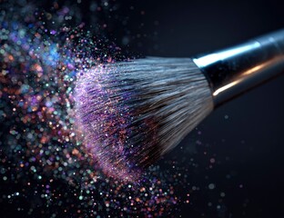 Fototapeta premium Chromatic Dust A Neo-Cosmetics Manifesto
