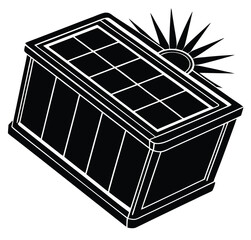 Old paper matchbox with brown wooden matchsticks isolated on a white background