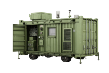 Mobile Communications Center Container Unit