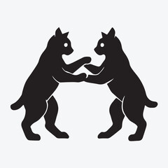 Vibrant and versatile abstract geometric shapes with bold color palette and clean lines for modern design projects