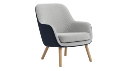 Isolated Modern Armchair