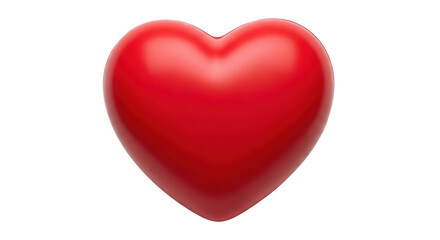 Isolated Red Heart