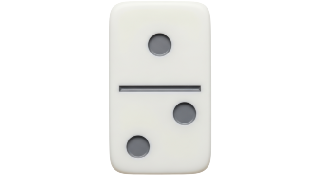 Isolated Domino Tile