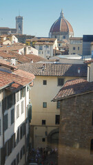 Roof tops in the city of Florence
