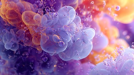 background of chemical reaction mixtures