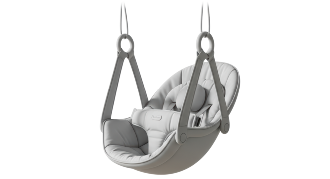 Isolated Baby Swing Seat