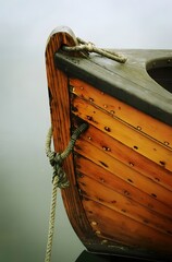 Old wooden boat