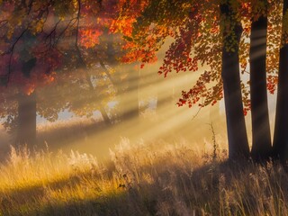 Morning in the woods